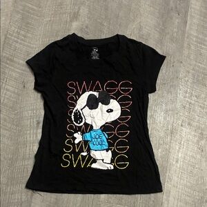 Peanuts Snoopy Joe cotton tee juniors XXL(19)